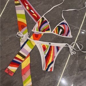 Pucci Multicolor Bikini Set